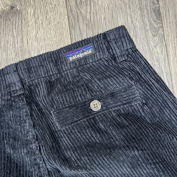 Patagonia Corduroy Pants Size 6 Wide Womens Pitch Blue Wale $129 - Picture 9 of 14